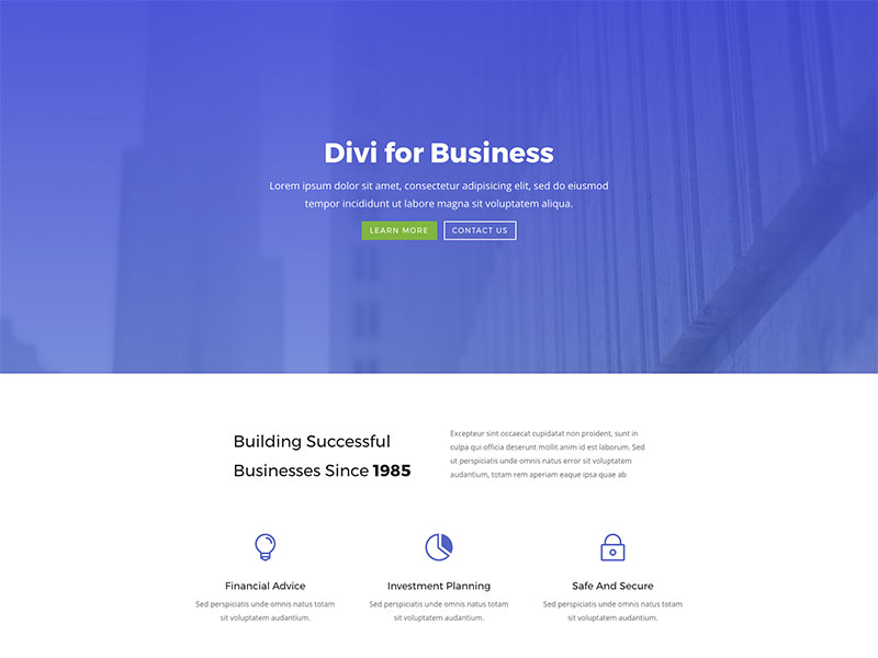 divi for business